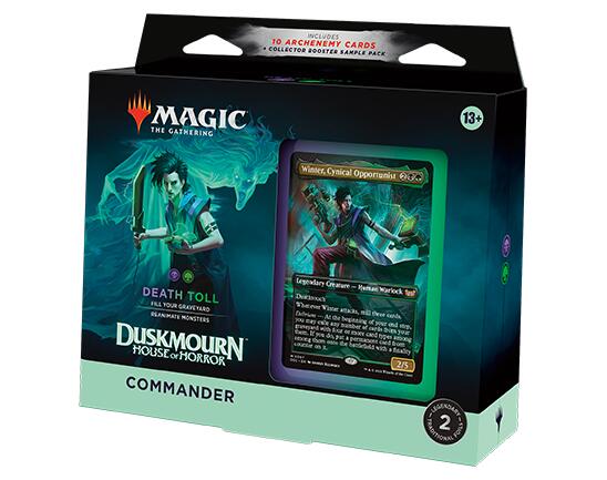 Duskmourn: House of Horror - Death Toll Commander Deck | Shuffle n Cut Hobbies & Games