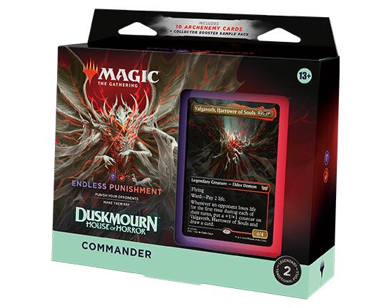 Duskmourn: House of Horror - Endless Punishment Commander Deck | Shuffle n Cut Hobbies & Games