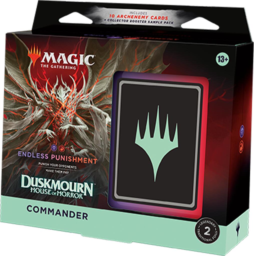 Duskmourn: House of Horror - Endless Punishment Commander Deck | Shuffle n Cut Hobbies & Games