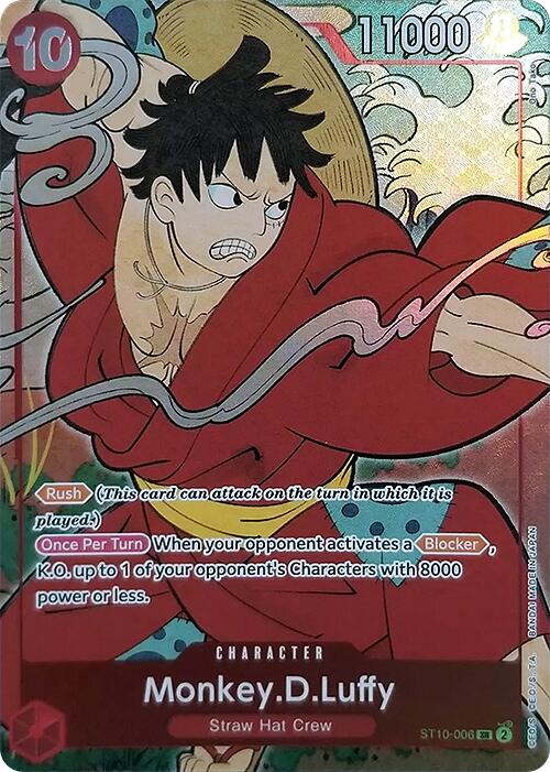 Monkey.D.Luffy (English Version 1st Anniversary Set) [One Piece Promotion Cards] | Shuffle n Cut Hobbies & Games