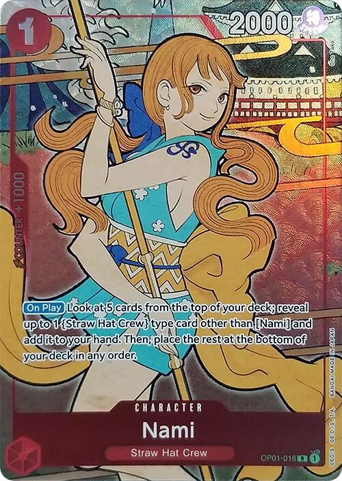 Nami (English Version 1st Anniversary Set) [One Piece Promotion Cards] | Shuffle n Cut Hobbies & Games