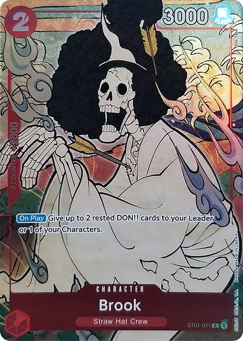 Brook (English Version 1st Anniversary Set) [One Piece Promotion Cards] | Shuffle n Cut Hobbies & Games