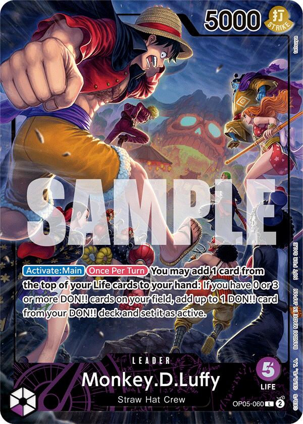 Monkey.D.Luffy (PSA Magazine) [Awakening of the New Era] | Shuffle n Cut Hobbies & Games