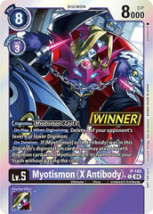 Myotismon (X Antibody) [P-145] (Store Tournament 2024 Jul. – Sep. Winner Pack) [Promotional Cards] | Shuffle n Cut Hobbies & Games