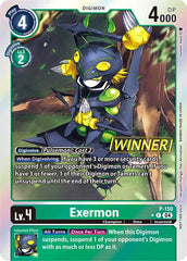 Exermon [P-150] (Store Tournament 2024 Jul. – Sep. Winner Pack) [Promotional Cards] | Shuffle n Cut Hobbies & Games