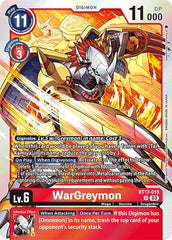 WarGreymon [BT17-015] [Secret Crisis] | Shuffle n Cut Hobbies & Games