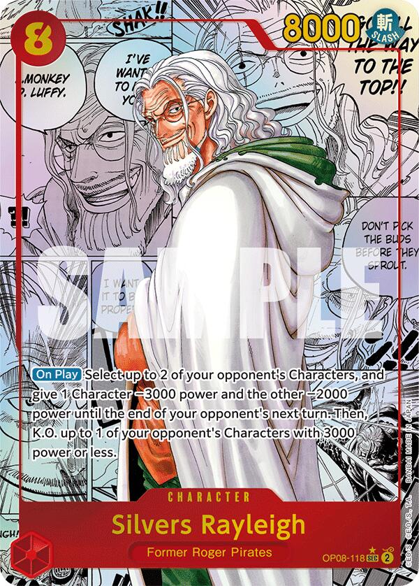 Silvers Rayleigh (Parallel) (Manga) [Two Legends] | Shuffle n Cut Hobbies & Games