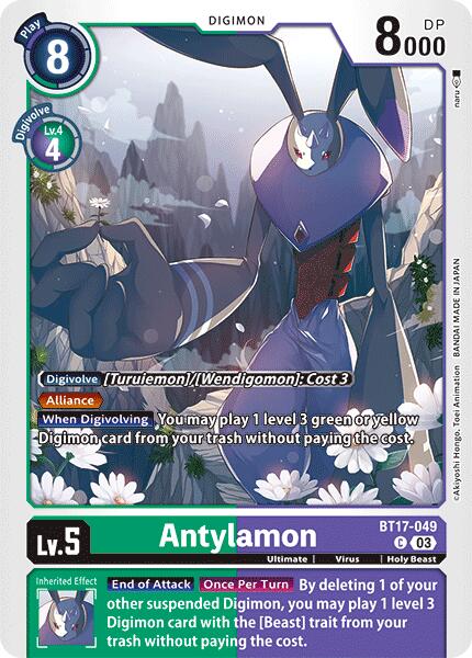 Antylamon [BT17-049] [Secret Crisis] | Shuffle n Cut Hobbies & Games