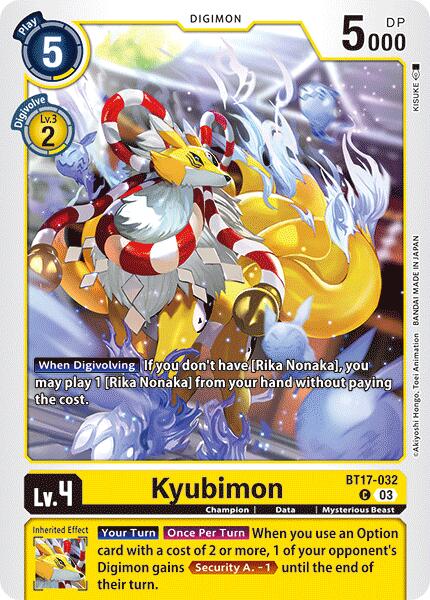 Kyubimon [BT17-032] [Secret Crisis] | Shuffle n Cut Hobbies & Games