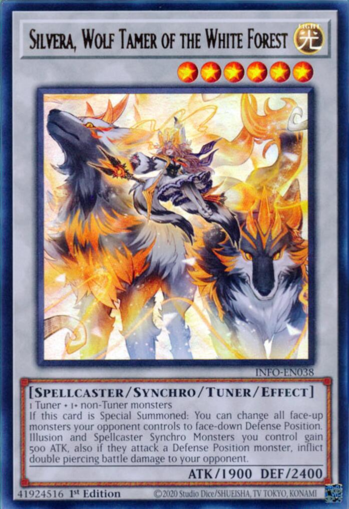 Silvera, Wolf Tamer of the White Forest [INFO-EN038] Ultra Rare | Shuffle n Cut Hobbies & Games