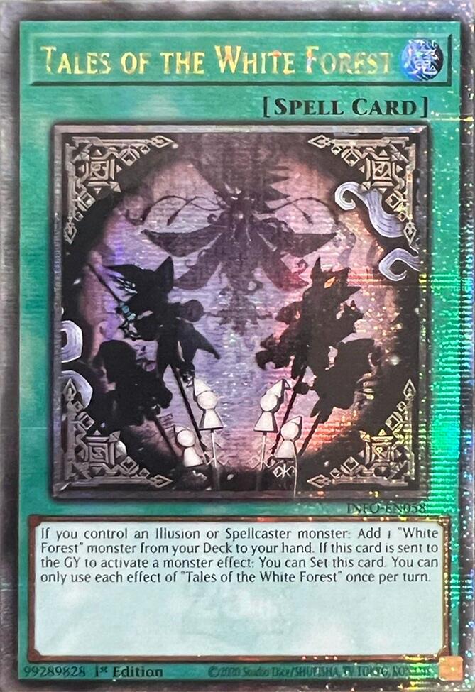 Tales of the White Forest (Quarter Century Secret Rare) [INFO-EN058] Quarter Century Secret Rare | Shuffle n Cut Hobbies & Games