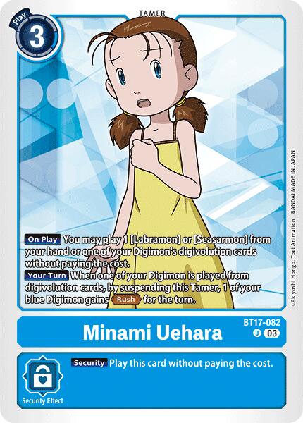 Minami Uehara [BT17-082] [Secret Crisis] | Shuffle n Cut Hobbies & Games