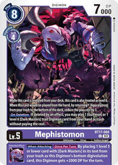 Mephistomon [BT17-068] [Secret Crisis] | Shuffle n Cut Hobbies & Games