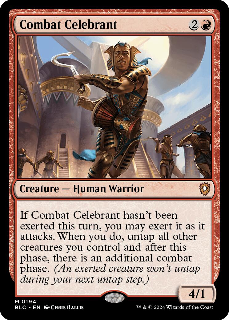 Combat Celebrant [Bloomburrow Commander] | Shuffle n Cut Hobbies & Games