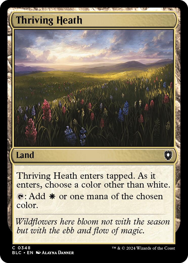 Thriving Heath [Bloomburrow Commander] | Shuffle n Cut Hobbies & Games