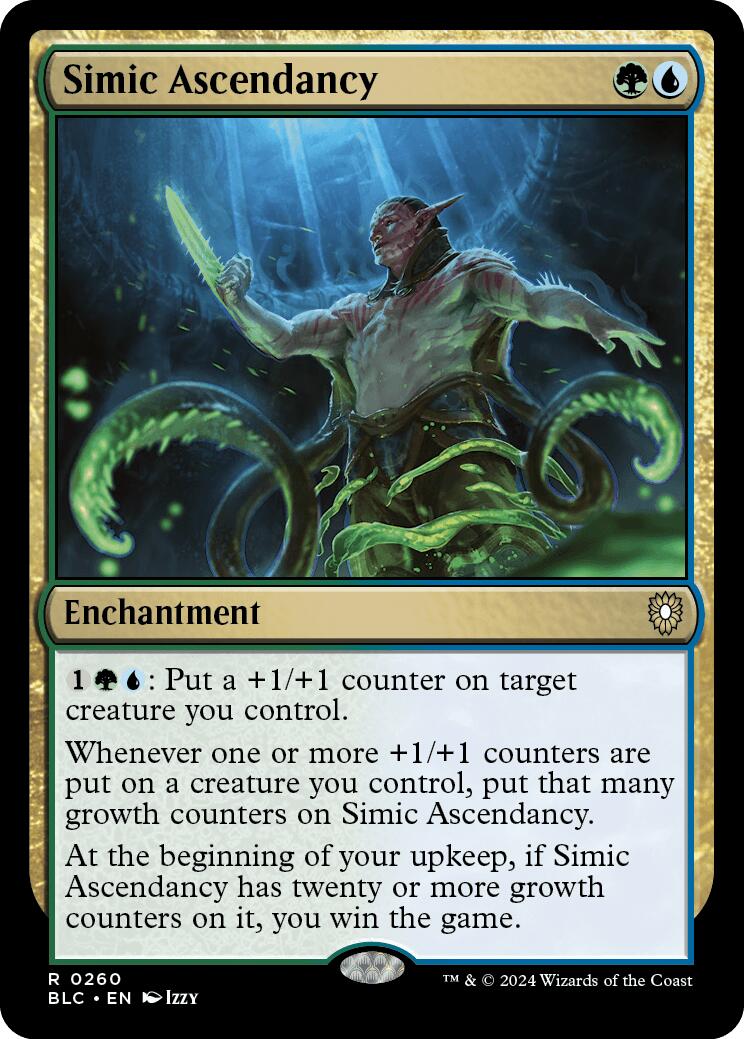 Simic Ascendancy [Bloomburrow Commander] | Shuffle n Cut Hobbies & Games