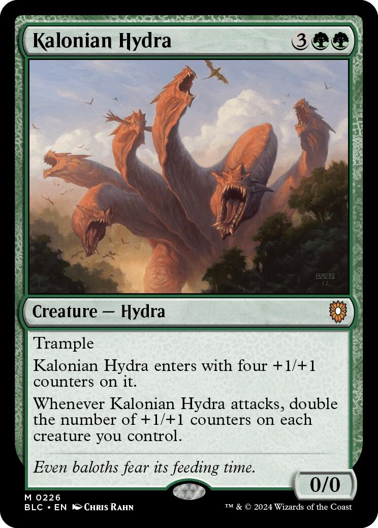 Kalonian Hydra [Bloomburrow Commander] | Shuffle n Cut Hobbies & Games