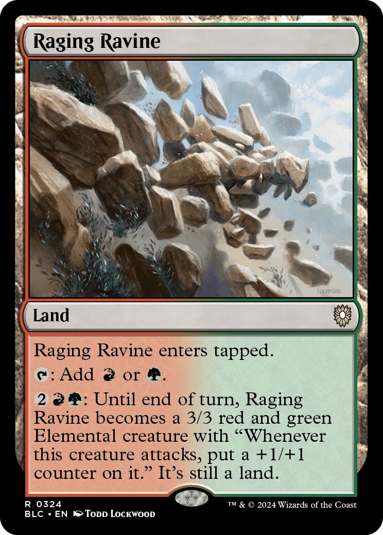 Raging Ravine [Bloomburrow Commander] | Shuffle n Cut Hobbies & Games