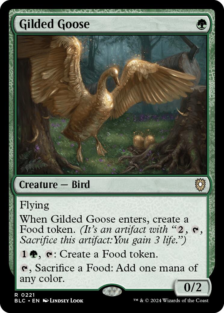 Gilded Goose [Bloomburrow Commander] | Shuffle n Cut Hobbies & Games