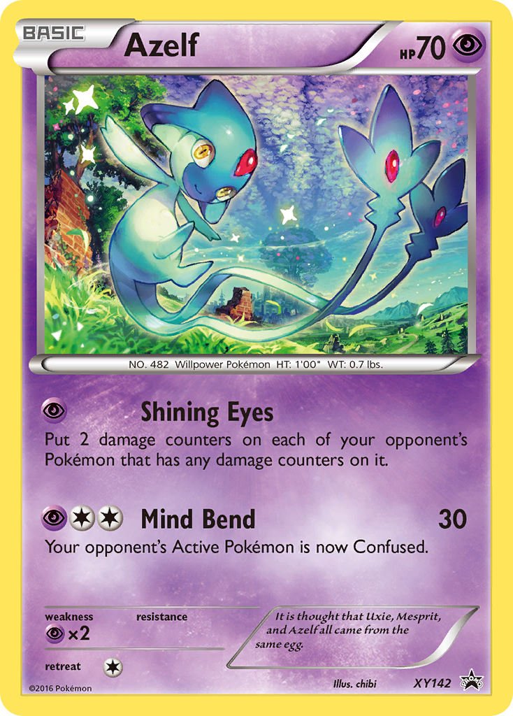 Azelf (XY142) [XY: Black Star Promos] | Shuffle n Cut Hobbies & Games