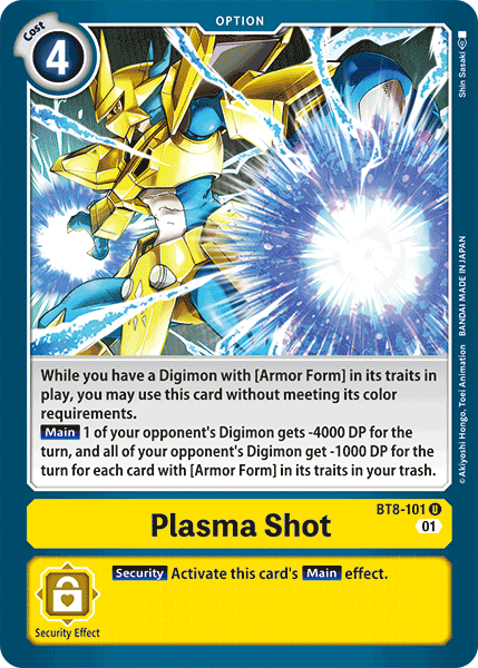 Plasma Shot [BT8-101] [New Awakening] | Shuffle n Cut Hobbies & Games