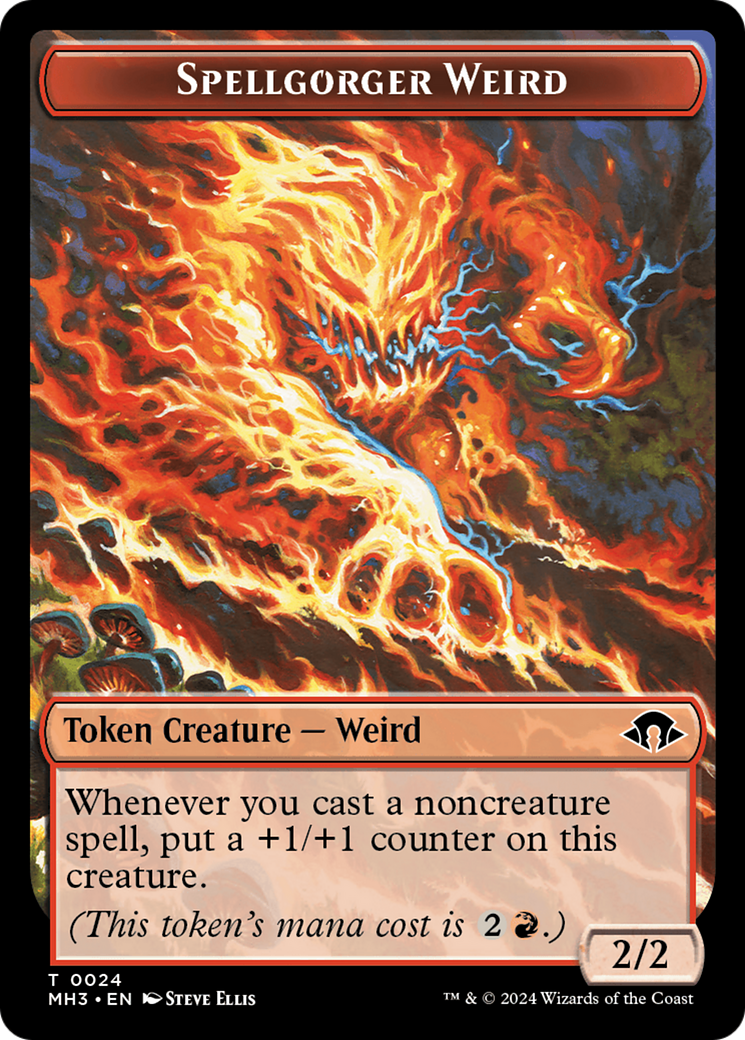 Spellgorger Weird Token [Modern Horizons 3 Tokens] | Shuffle n Cut Hobbies & Games