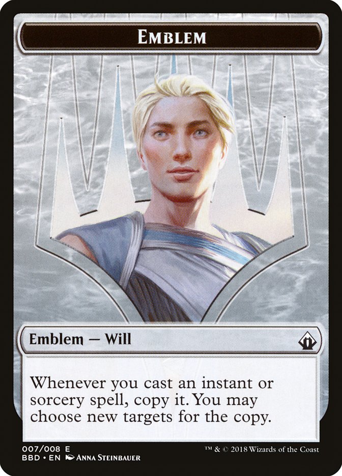 Will Kenrith Emblem [Battlebond Tokens] | Shuffle n Cut Hobbies & Games