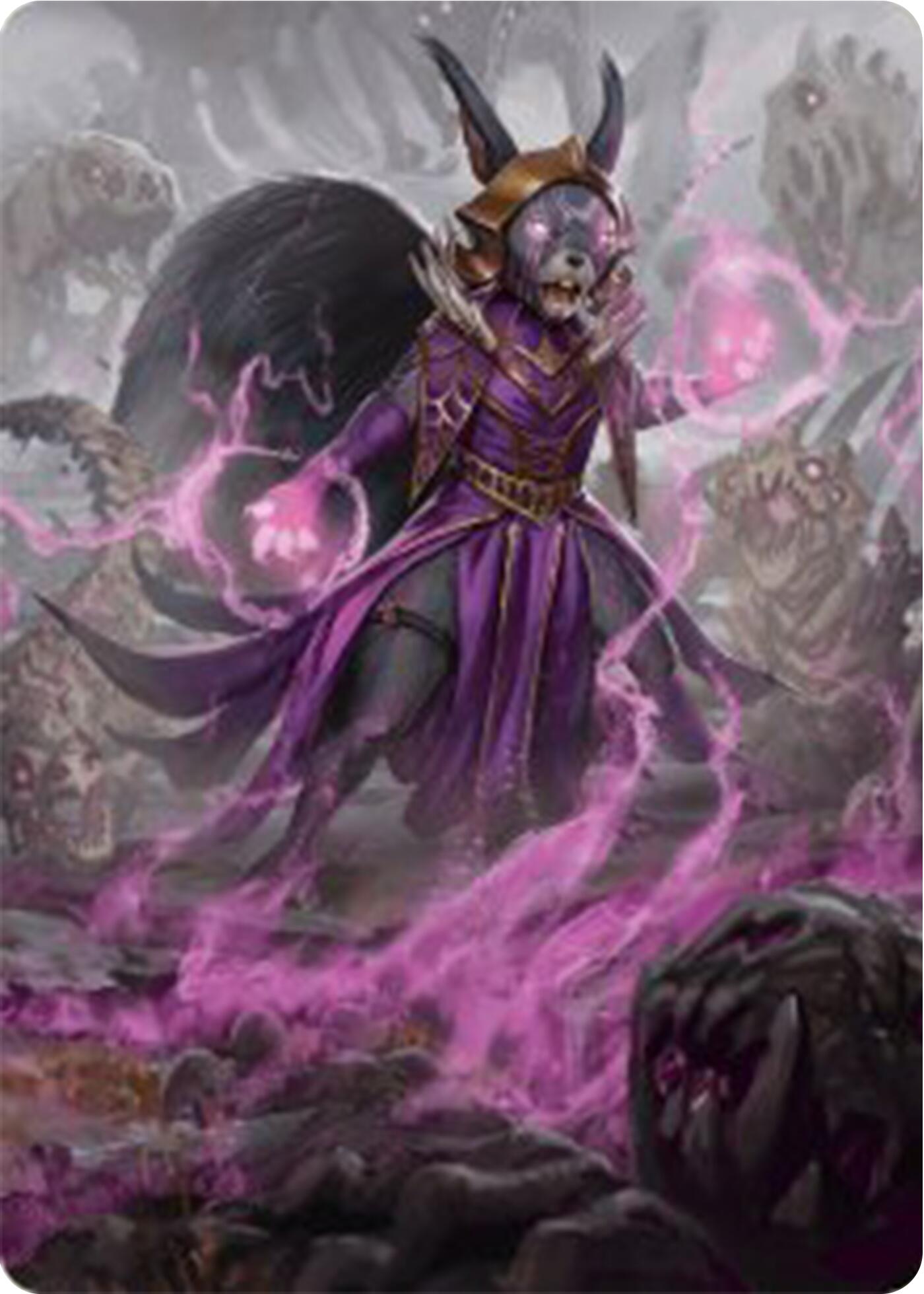 Liliana of the Dark Realms Art Card [Bloomburrow Art Series] | Shuffle n Cut Hobbies & Games