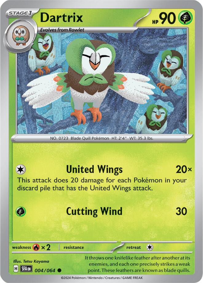 Dartrix (004/064) [Scarlet & Violet: Shrouded Fable] | Shuffle n Cut Hobbies & Games