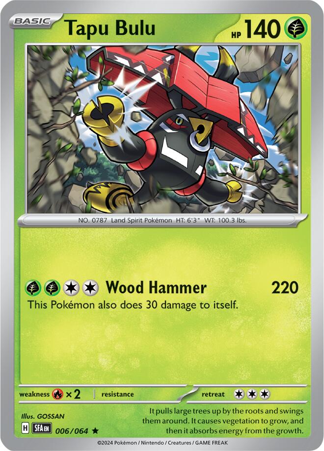 Tapu Bulu (006/064) [Scarlet & Violet: Shrouded Fable] | Shuffle n Cut Hobbies & Games