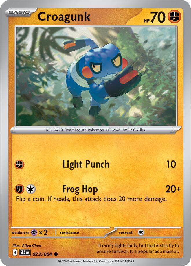 Croagunk (023/064) [Scarlet & Violet: Shrouded Fable] | Shuffle n Cut Hobbies & Games