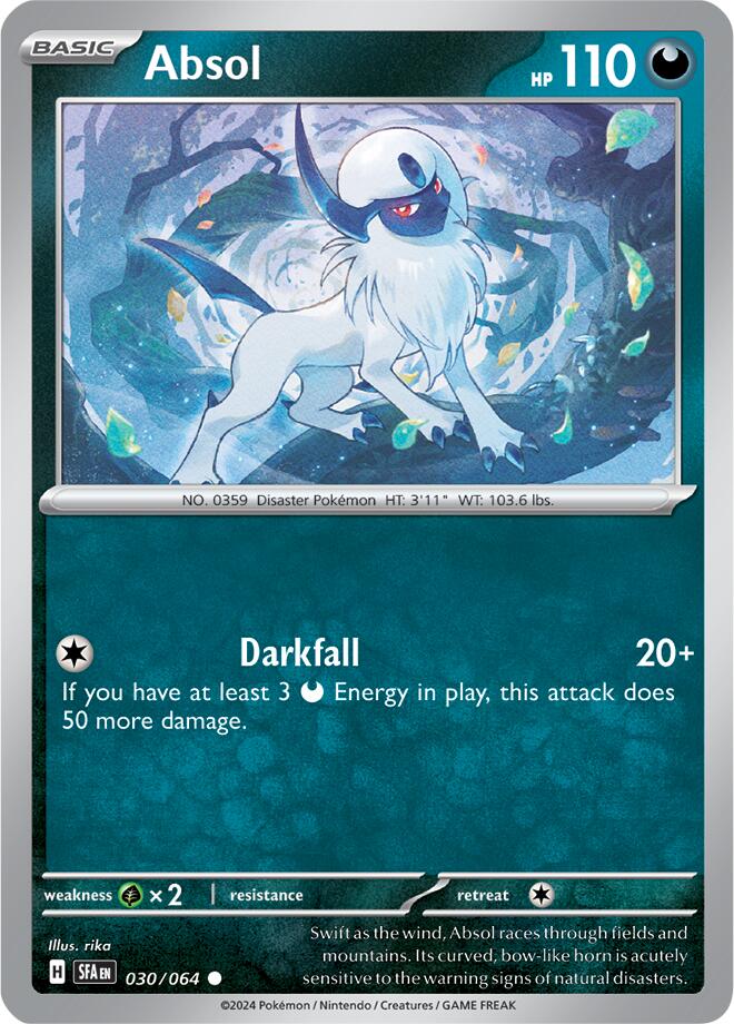 Absol (030/064) [Scarlet & Violet: Shrouded Fable] | Shuffle n Cut Hobbies & Games