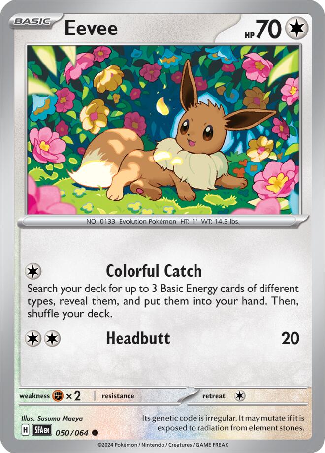 Eevee (050/064) [Scarlet & Violet: Shrouded Fable] | Shuffle n Cut Hobbies & Games