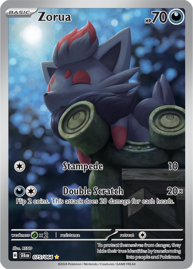 Zorua (075/064) [Scarlet & Violet: Shrouded Fable] | Shuffle n Cut Hobbies & Games