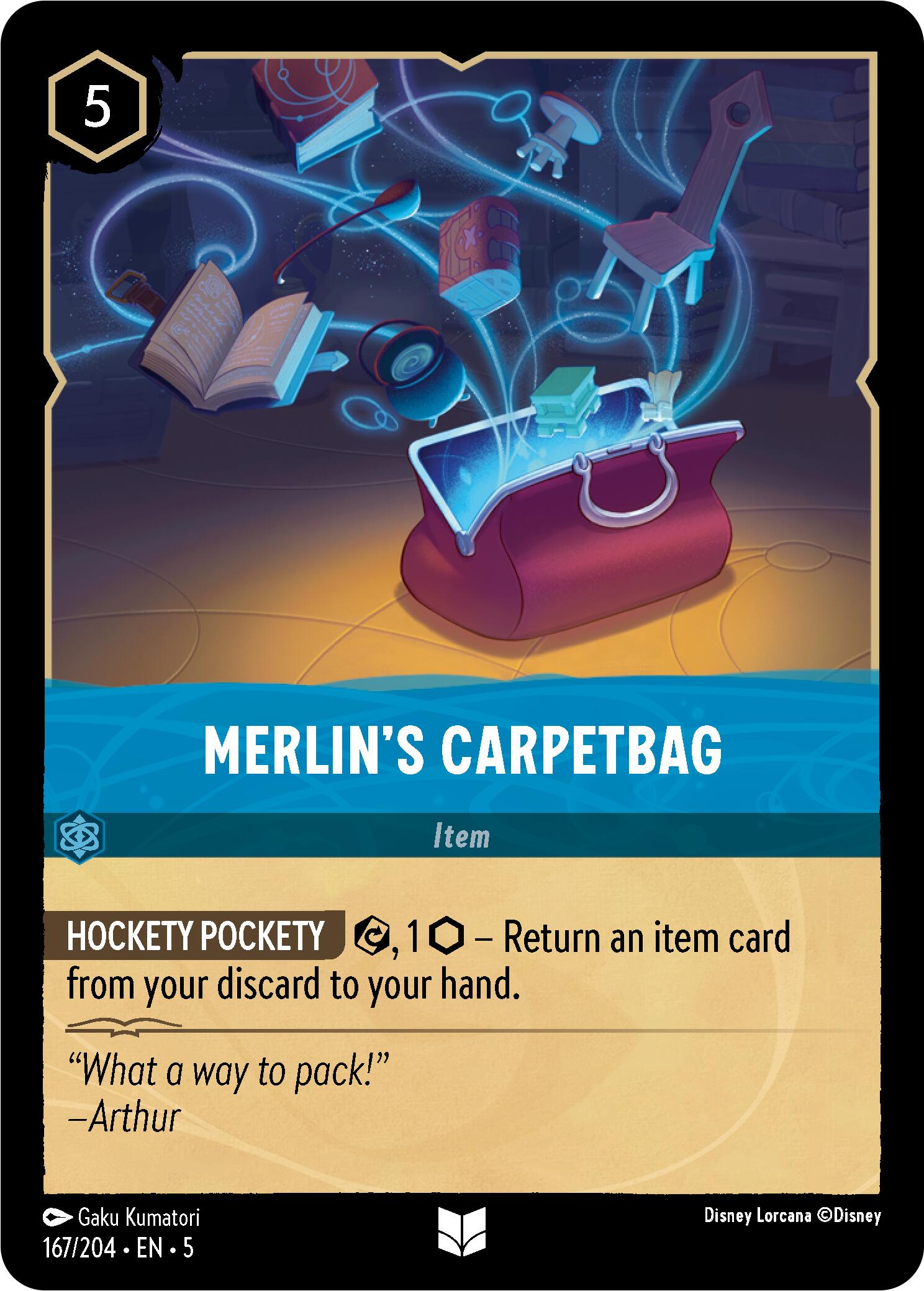 Merlin's Carpetbag (167/204) [Shimmering Skies] | Shuffle n Cut Hobbies & Games