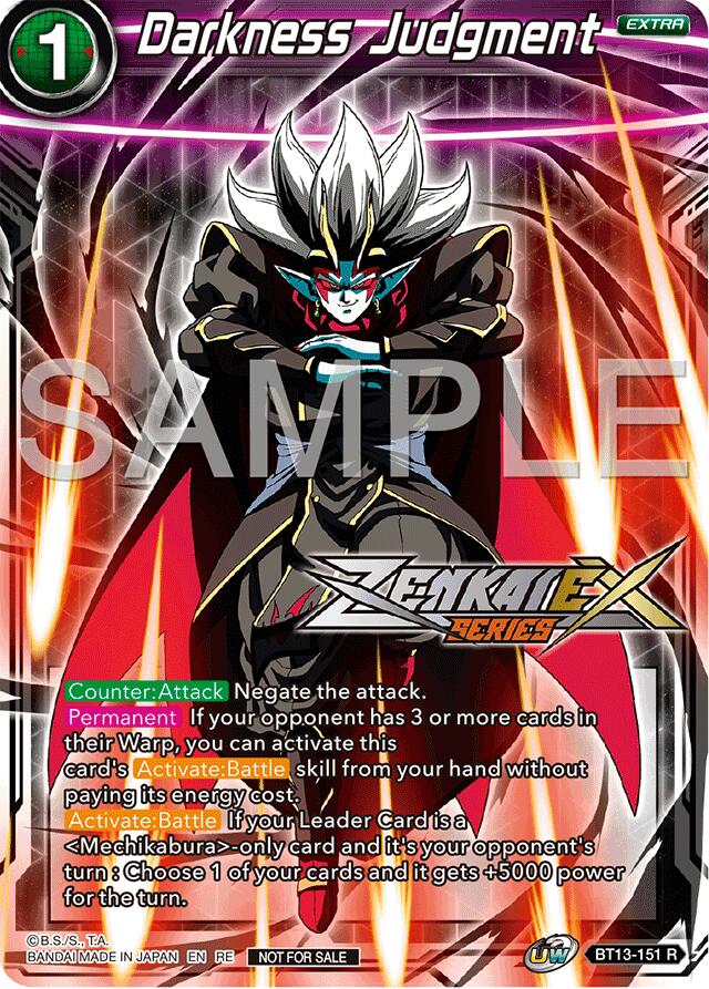 Darkness Judgment (Event Pack 15) (BT13-151) [Promotion Cards] | Shuffle n Cut Hobbies & Games