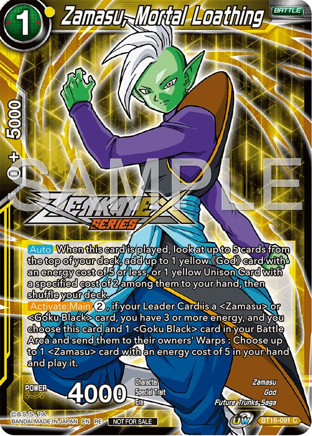 Zamasu, Mortal Loathing (Event Pack 15) (BT16-091) [Promotion Cards] | Shuffle n Cut Hobbies & Games