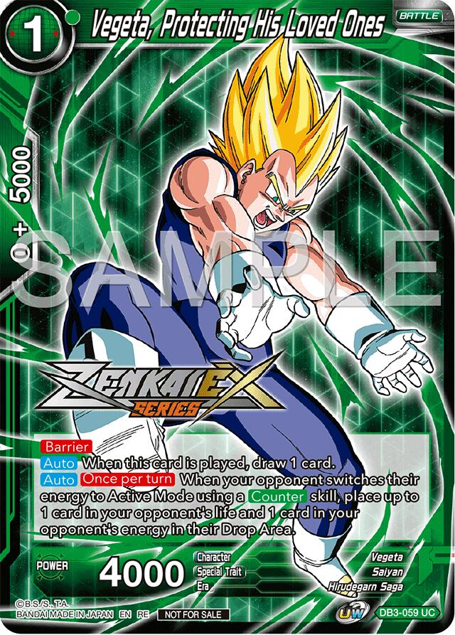 Vegeta, Protecting His Loved Ones (Event Pack 15) (DB3-059) [Promotion Cards] | Shuffle n Cut Hobbies & Games