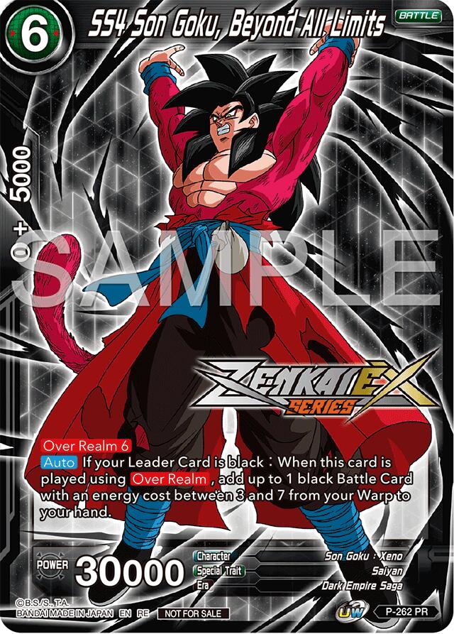 SS4 Son Goku, Beyond All Limits (Event Pack 15) (P-262) [Promotion Cards] | Shuffle n Cut Hobbies & Games