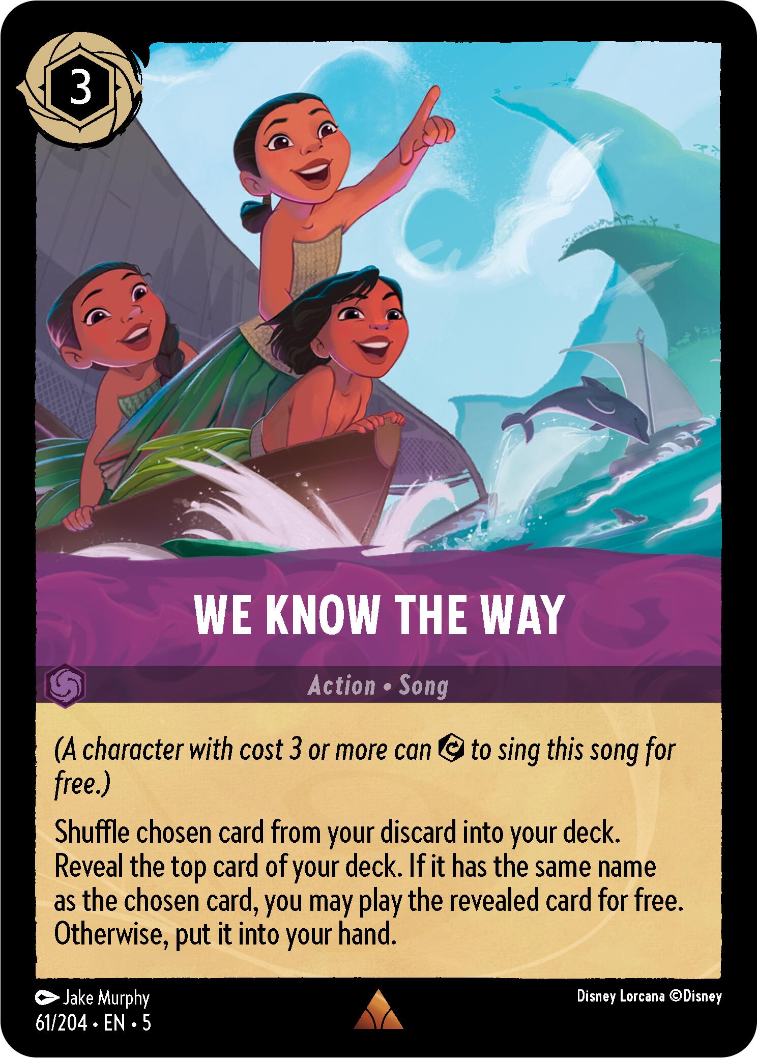 We Know the Way (61/204) [Shimmering Skies] | Shuffle n Cut Hobbies & Games