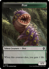 Pest // Shapeshifter Double-Sided Token [Bloomburrow Commander Tokens] | Shuffle n Cut Hobbies & Games