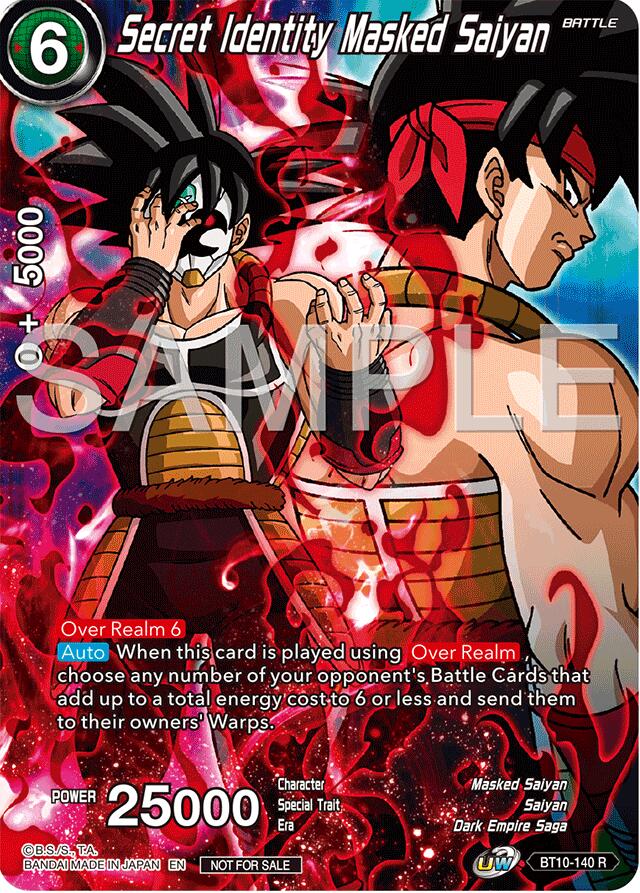 Secret Identity Masked Saiyan (Premium Alt-Art Card Set 2024 Vol.2) (BT10-140) [Promotion Cards] | Shuffle n Cut Hobbies & Games