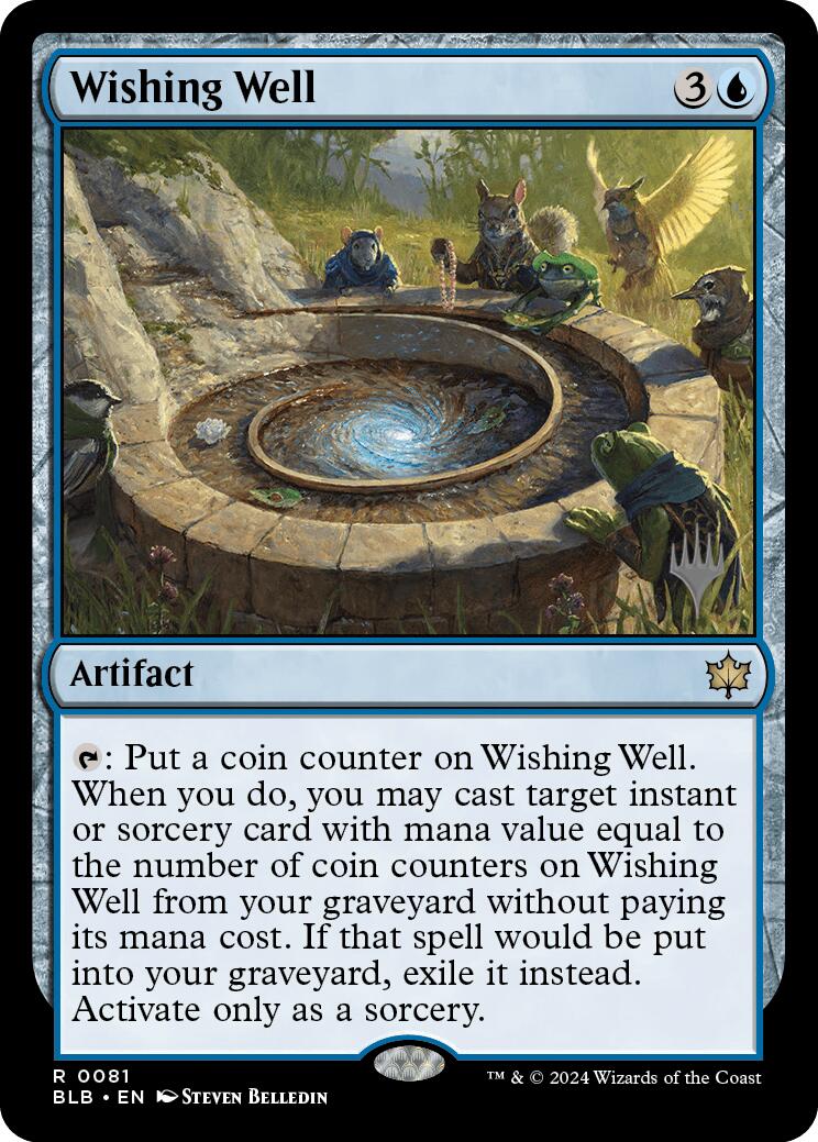 Wishing Well (Promo Pack) [Bloomburrow Promos] | Shuffle n Cut Hobbies & Games