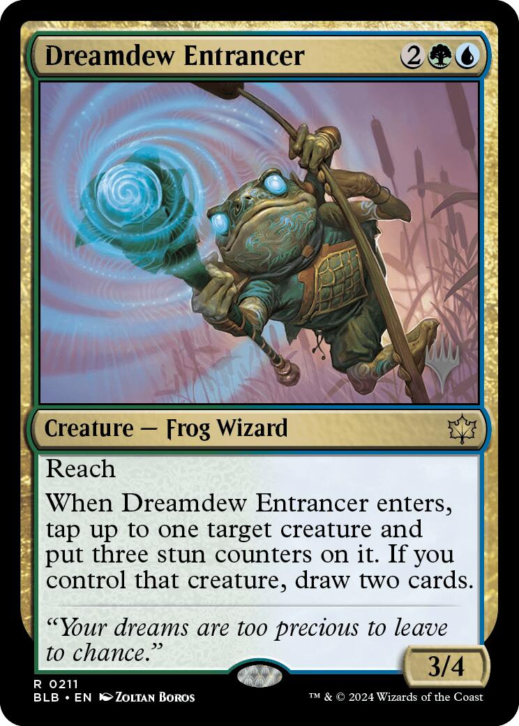 Dreamdew Entrancer (Promo Pack) [Bloomburrow Promos] | Shuffle n Cut Hobbies & Games