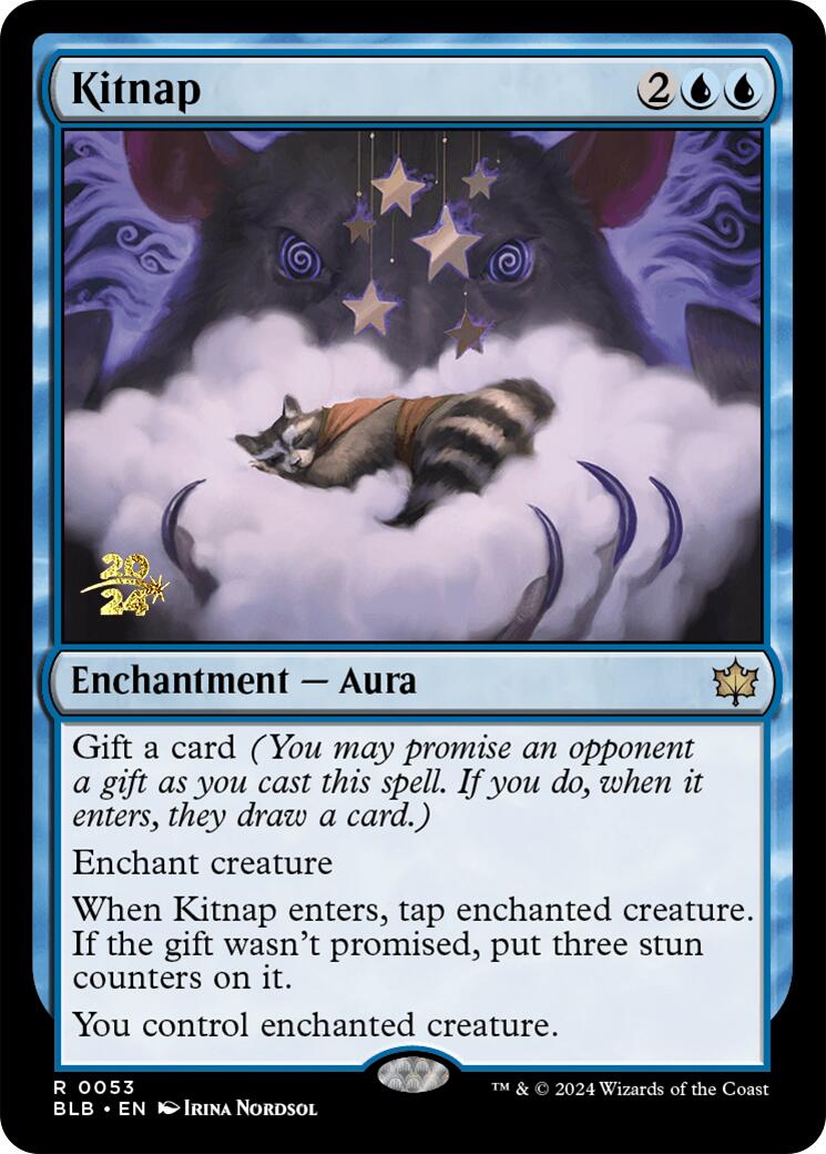 Kitnap [Bloomburrow Prerelease Promos] | Shuffle n Cut Hobbies & Games