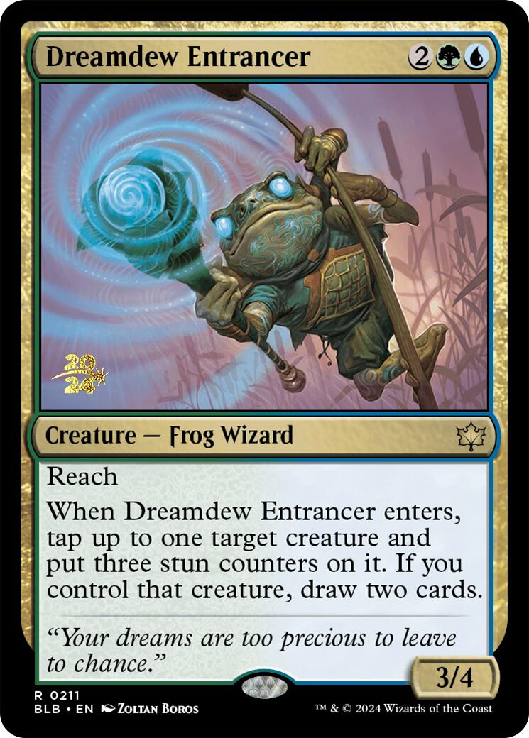 Dreamdew Entrancer [Bloomburrow Prerelease Promos] | Shuffle n Cut Hobbies & Games