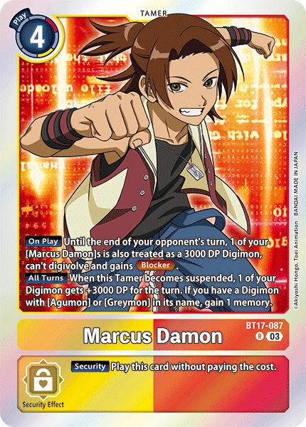 Marcus Damon [BT17-087] [Secret Crisis] | Shuffle n Cut Hobbies & Games