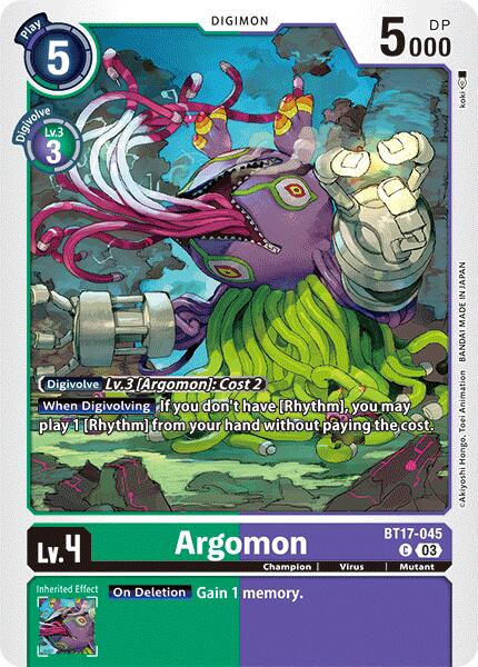 Argomon [BT17-045] - BT17-045 [Secret Crisis] | Shuffle n Cut Hobbies & Games