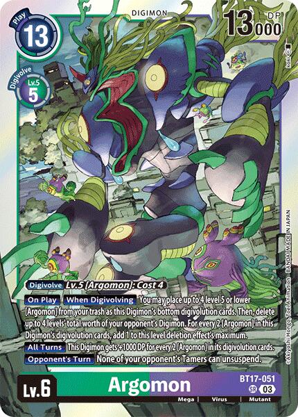 Argomon [BT17-051] - BT17-051 [Secret Crisis] | Shuffle n Cut Hobbies & Games