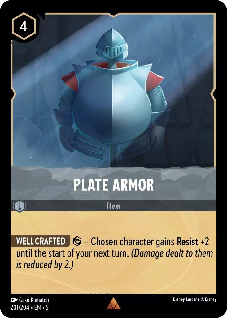 Plate Armor (201/204) [Shimmering Skies] | Shuffle n Cut Hobbies & Games